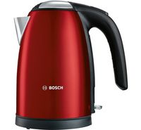 Image of Bosch 1.7Ltr Stainless steel kettle Red